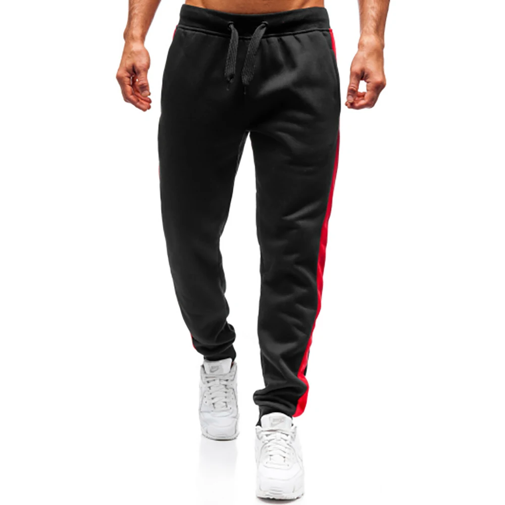 Men's sports pants stitching casual fashion clothing XZ91 size36-45 
Men's sports pants stitching casual fashion clothing XZ91 size36-45