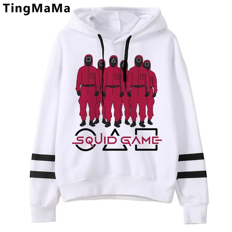 

Squid Game 456 001 067 hoodies male y2k aesthetic grunge harajuku printed male hoody pullover hip hop
