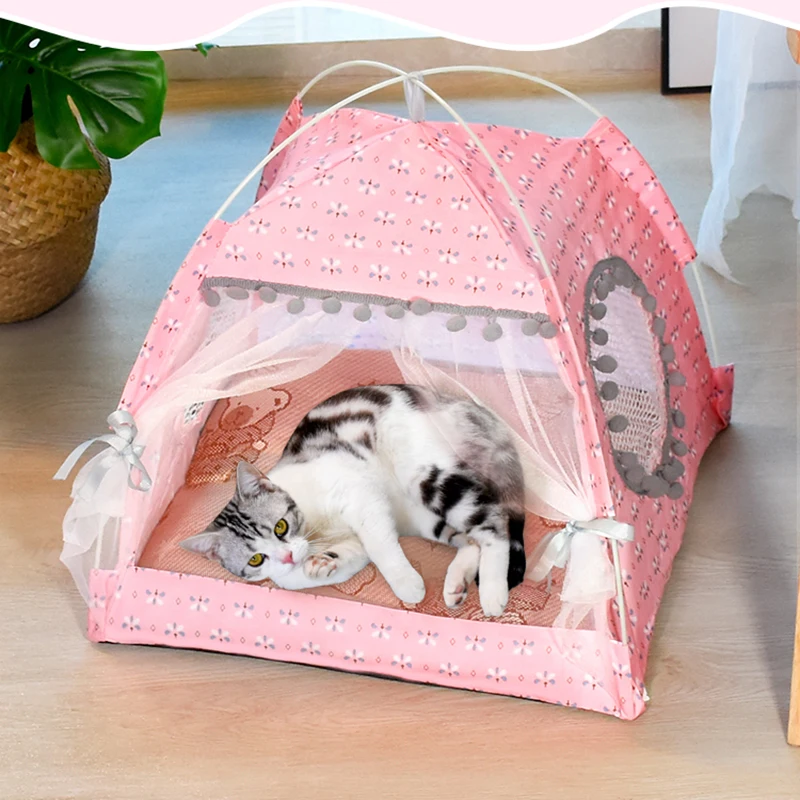 Pet Tent Portable Folding Pet Tent Cat Bed dog Bed Princess Bed Pet House Pet Tent House Spring and Summer Tent Pet Products
Pet Tent Portable Folding Pet Tent Cat Bed dog Bed Princess Bed Pet House Pet Tent House Spring and Summer Tent Pet Products