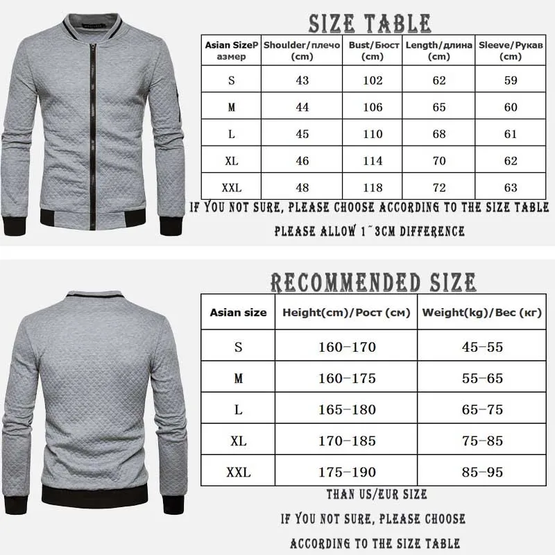 2021 New Men's Bomber Jacket Zipper Design Coats Men Casual Cotton Stand Collar Sportswear Spring Slim Fit Varsity Jacket
2021 New Men's Bomber Jacket Zipper Design Coats Men Casual Cotton Stand Collar Sportswear Spring Slim Fit Varsity Jacket