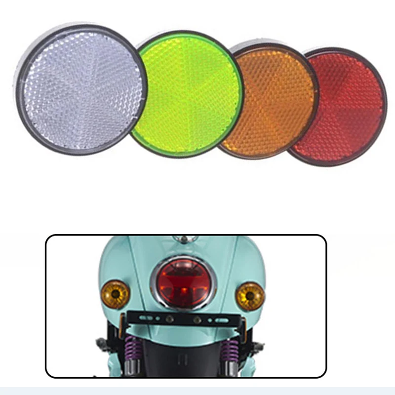20PCS Round Warning Strip Reflective Sticker Car Motorcycle Bike Caravan Lorry Screw On Safety Reflector Stickers Decals
20PCS Round Warning Strip Reflective Sticker Car Motorcycle Bike Caravan Lorry Screw On Safety Reflector Stickers Decals