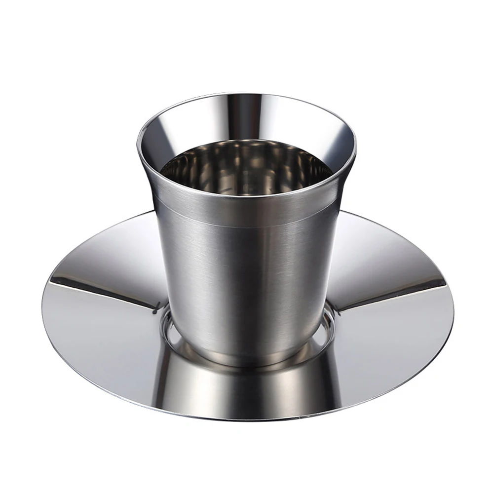 Double Wall Stainless Steel Coffee Mug with base 80ml/160ml Tumbler Coffee Jug Milk Tea Cups Office Water Mugs
Double Wall Stainless Steel Coffee Mug with base 80ml/160ml Tumbler Coffee Jug Milk Tea Cups Office Water Mugs
