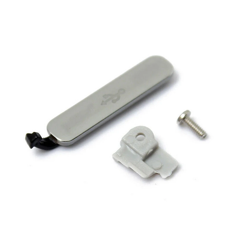 USB Charge Port Flap Cover for Samsung Galaxy S5 Dust Plug Mobile Cell Phone Dustproof Plug Replacement + Screw 1Set Charge Port
USB Charge Port Flap Cover for Samsung Galaxy S5 Dust Plug Mobile Cell Phone Dustproof Plug Replacement + Screw 1Set Charge Port