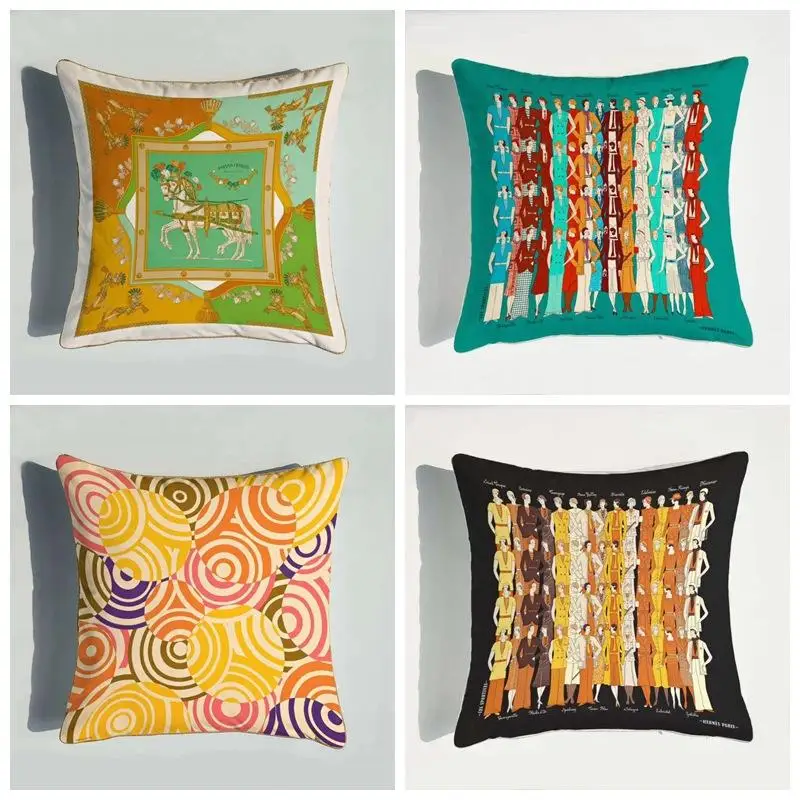 Velvet Fabric Luxury Horse Series Home Sofa Super Soft Cushion Cover Pillowcase Without Core Living Room Bedroom Cushion 45cm
Velvet Fabric Luxury Horse Series Home Sofa Super Soft Cushion Cover Pillowcase Without Core Living Room Bedroom Cushion 45cm