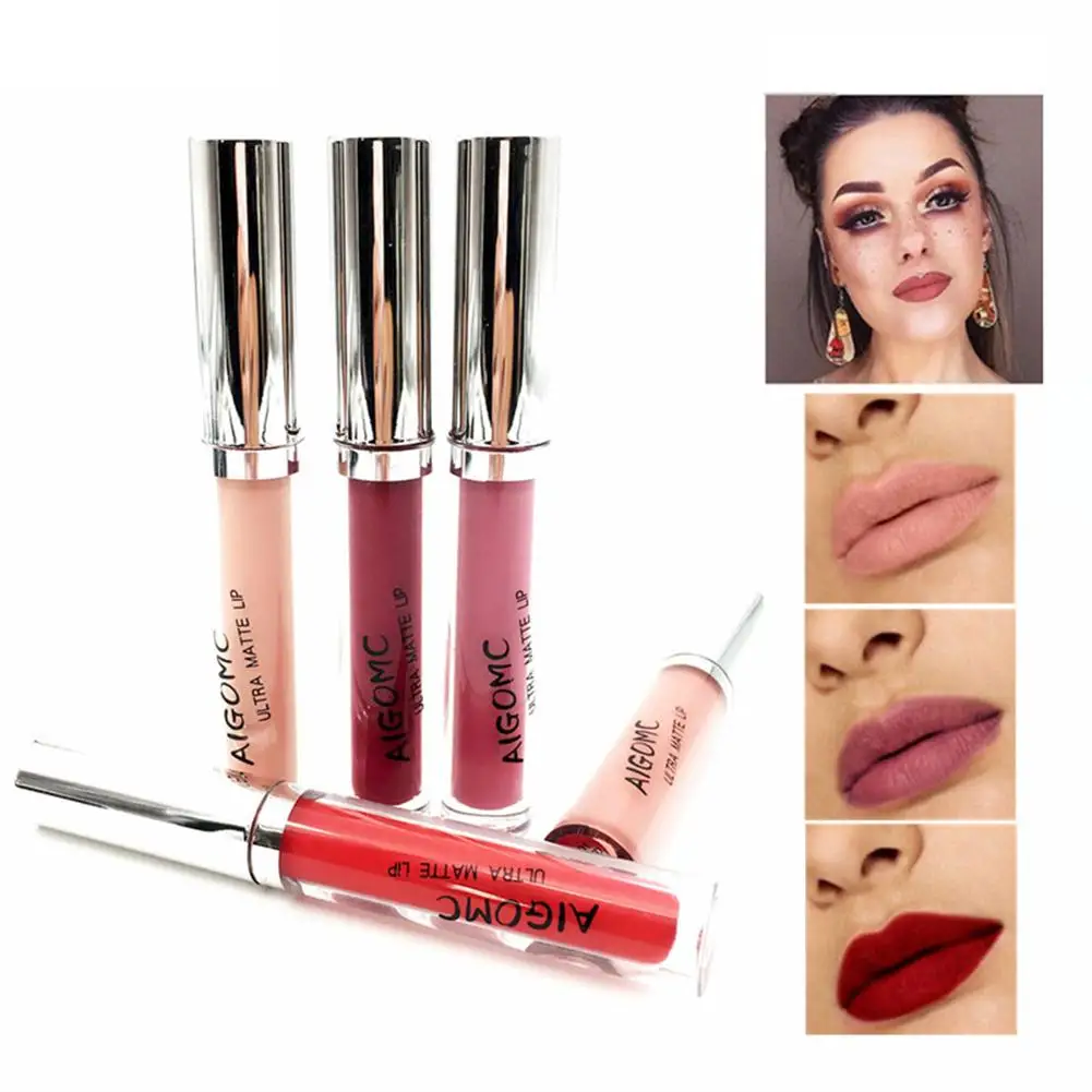 AIGOMC 12 Color Matte Lip Glaze Lip Gloss Long Lasting Liquid Velvet Lipstick Makeup
AIGOMC 12 Color Matte Lip Glaze Lip Gloss Long Lasting Liquid Velvet Lipstick Makeup