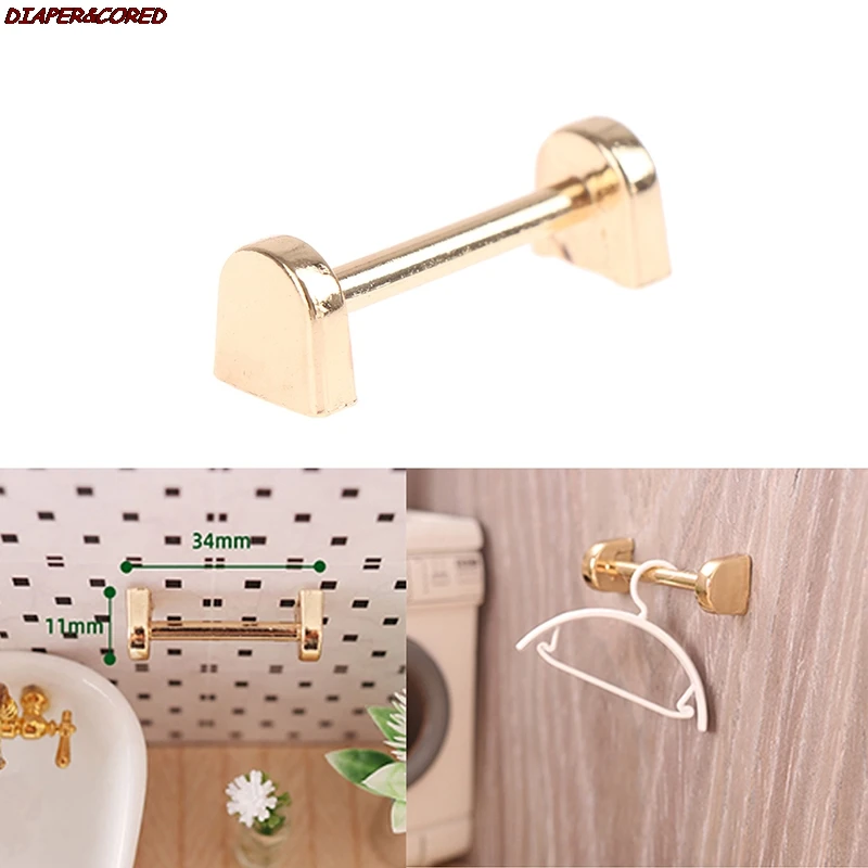 1:12 Dollhouse Miniature Wall Hanger Storage Rack Bathroon Kitchen Furniture Accessories
1:12 Dollhouse Miniature Wall Hanger Storage Rack Bathroon Kitchen Furniture Accessories