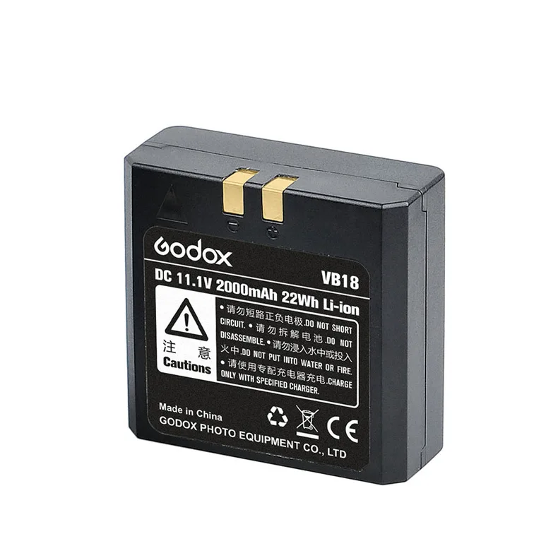 Оригинальный литиевый аккумулятор GODOX VB18 VC18 850II/860II оригинальный приставка с