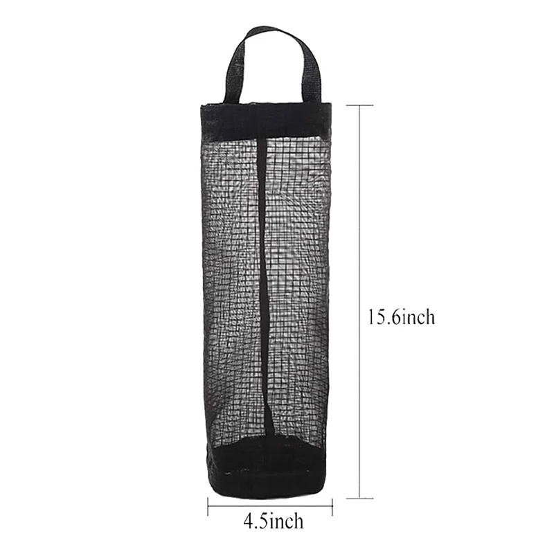 1 Pcs Plastic Bag Holder Mesh Hanging Storage Dispensers Foldable Hanging Storage Bag Trash Bags Holder Organizer for Home 
1 Pcs Plastic Bag Holder Mesh Hanging Storage Dispensers Foldable Hanging Storage Bag Trash Bags Holder Organizer for Home