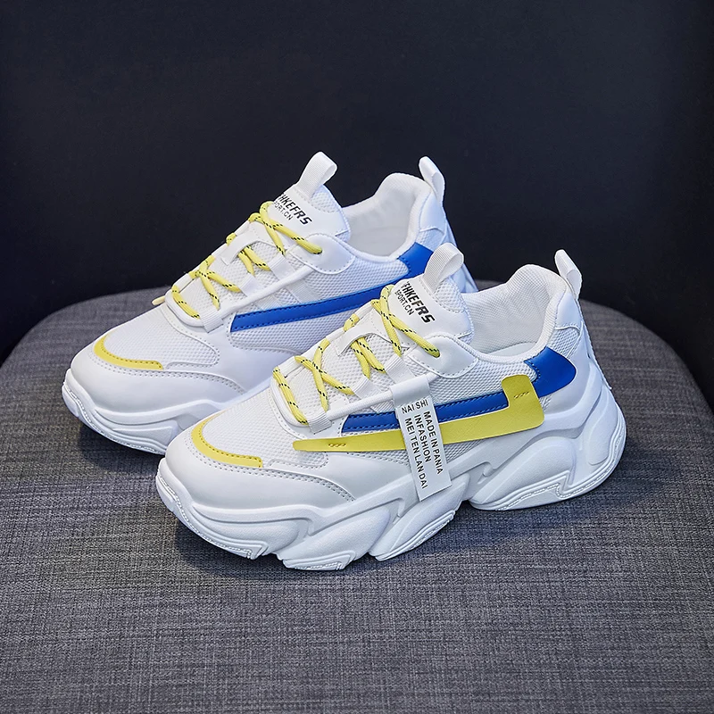 Women Thick Bottom Old Dad Shoes Comfortable Mesh Sports Sneakers Female New Autumn Breathable Fashion Casual Chaussure Femme
Women Thick Bottom Old Dad Shoes Comfortable Mesh Sports Sneakers Female New Autumn Breathable Fashion Casual Chaussure Femme