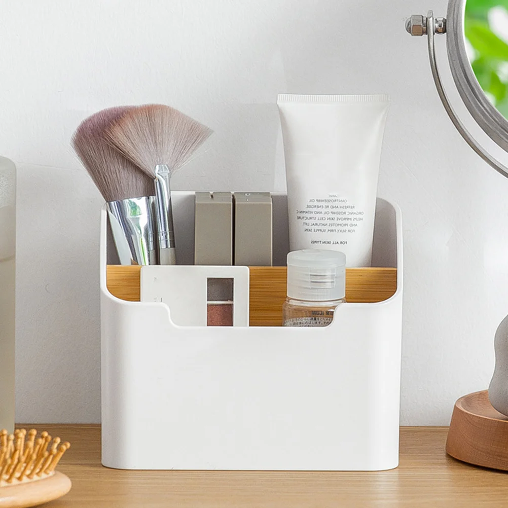 Desktop Remote Control Storage Box Makeup Brush Holder Cosmetic Organizer Stationery Holder Pencil Pen Sundries Storage Box
Desktop Remote Control Storage Box Makeup Brush Holder Cosmetic Organizer Stationery Holder Pencil Pen Sundries Storage Box