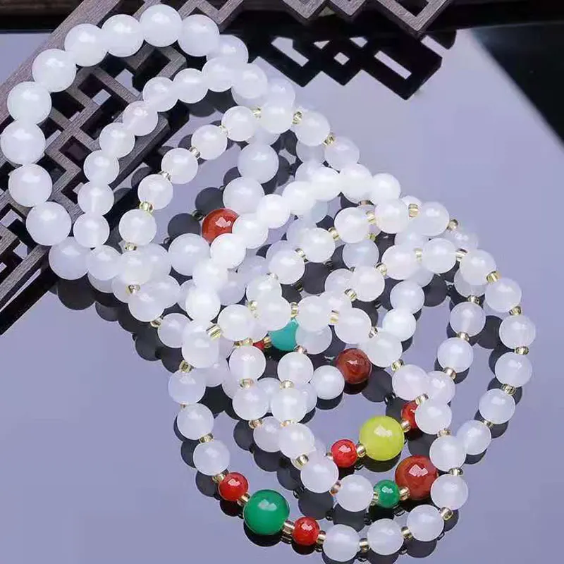 Man-made Beaded Strands Charm Bracelets For Women Girl Lover Party Club Wedding Birthday Fashion Lucky Jewelry
Man-made Beaded Strands Charm Bracelets For Women Girl Lover Party Club Wedding Birthday Fashion Lucky Jewelry