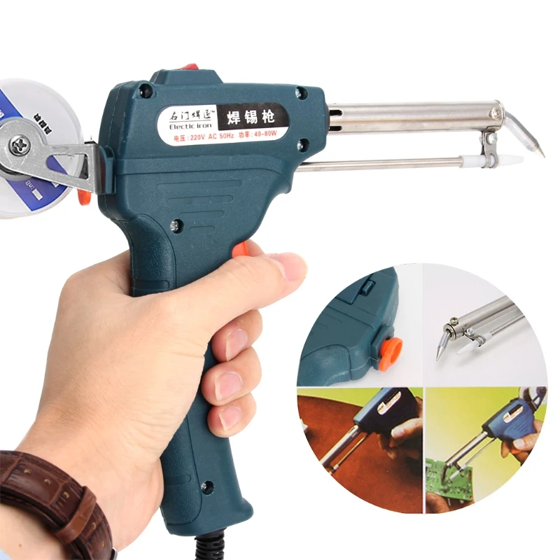 220V 60W Auto Welding Electric Soldering Iron Temperature Solder Tool Kit Dropshipping
220V 60W Auto Welding Electric Soldering Iron Temperature Solder Tool Kit Dropshipping