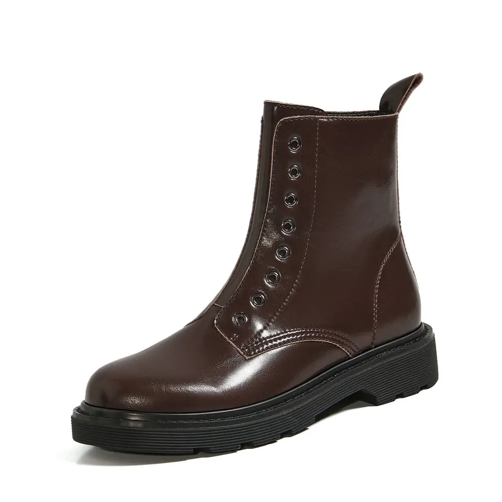 SKLFGXZY New style Martin boots Genuine leather Women's boots European style High heels cowhide Female boots Autumn winter shoes
SKLFGXZY New style Martin boots Genuine leather Women's boots European style High heels cowhide Female boots Autumn winter shoes
