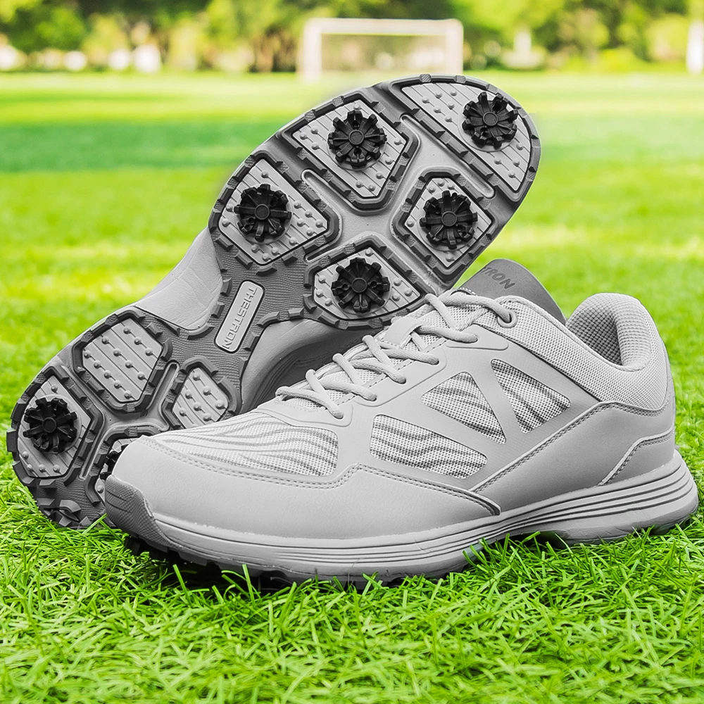 Mesh Breathable Men Golf Shoes Lightweight Big Size Brand Golf Sport Sneakers Black Blue Outdoor Spikes Training Shoes
Mesh Breathable Men Golf Shoes Lightweight Big Size Brand Golf Sport Sneakers Black Blue Outdoor Spikes Training Shoes