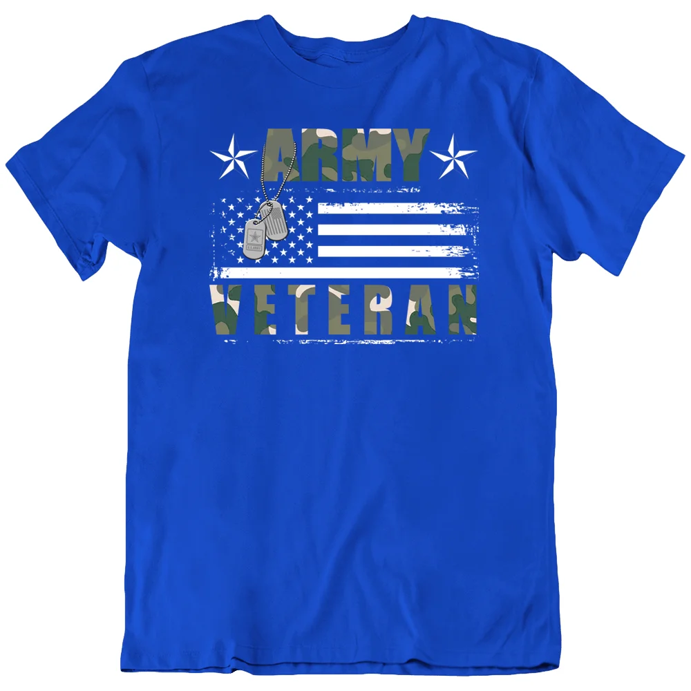 2021 New Army Veteran T Shirt Men American Warrior USA Flag Military Patriotic Gift Sportswear Summer Tshirt for Women
2021 New Army Veteran T Shirt Men American Warrior USA Flag Military Patriotic Gift Sportswear Summer Tshirt for Women