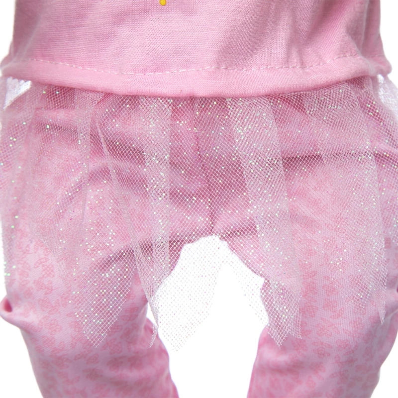 New Doll Clothes Pink Sheep Yarn Skirt Suit Fit 17 inch 43cm Doll Clothes Born Baby Suit For Baby Birthday Festival Gift
New Doll Clothes Pink Sheep Yarn Skirt Suit Fit 17 inch 43cm Doll Clothes Born Baby Suit For Baby Birthday Festival Gift