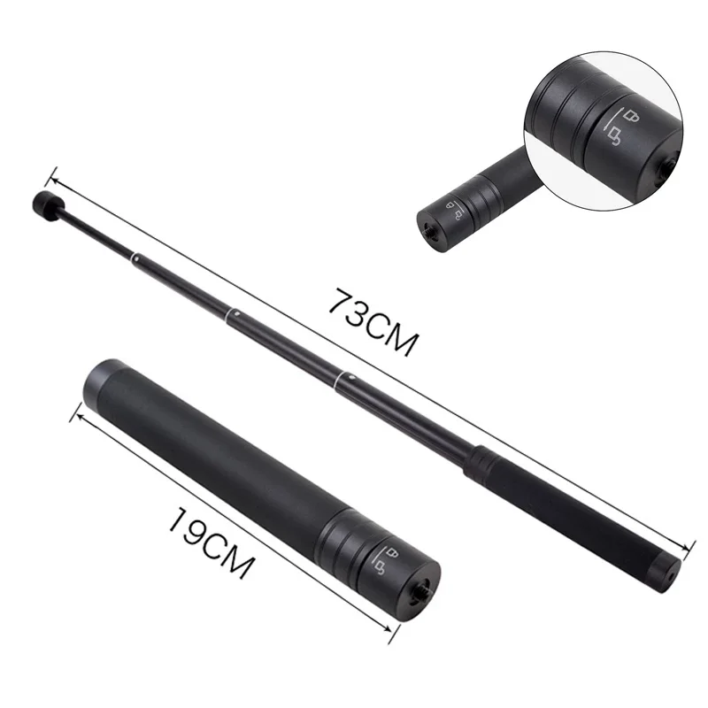 Smooth 4 Extension Pole Stick 29 inch Extendable Telescopic Rod Monopod Tripod for DJI OSMO mobile 2 Gimba,Feiyu Vimble 2 G6 G5
Smooth 4 Extension Pole Stick 29 inch Extendable Telescopic Rod Monopod Tripod for DJI OSMO mobile 2 Gimba,Feiyu Vimble 2 G6 G5