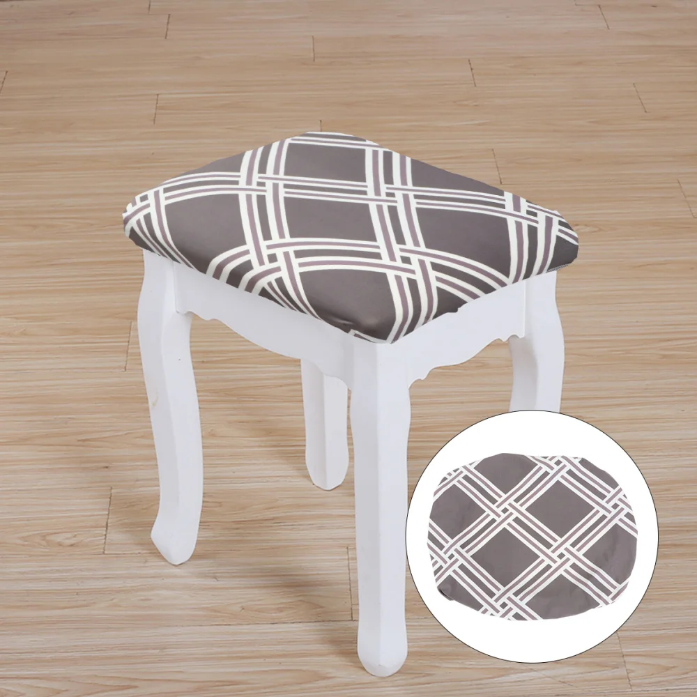 Spandex Stretch Chair Seat Cushion Stool Covers Removable Elastic Seat Case 
Spandex Stretch Chair Seat Cushion Stool Covers Removable Elastic Seat Case