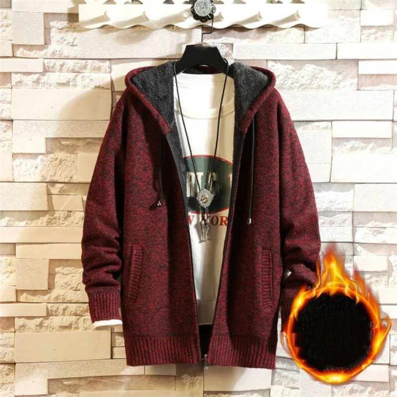 Casual Hooded Coats for Men New Arrival Spring Zipper Fashion Men Clothing Warm Cardigan Male Hoodies Abrigos De Hombre
Casual Hooded Coats for Men New Arrival Spring Zipper Fashion Men Clothing Warm Cardigan Male Hoodies Abrigos De Hombre
