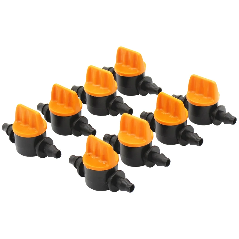 200PCS 4/7Mm Hose Microvalve Garden Irrigation With Barbed Water Flow Control Valve Drip Irrigation Watering 
200PCS 4/7Mm Hose Microvalve Garden Irrigation With Barbed Water Flow Control Valve Drip Irrigation Watering