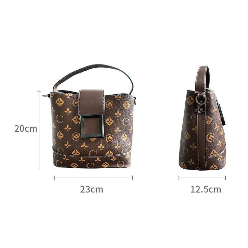 Women's bag design leather handbag women's shoulder bag women's luxury top bag fashion Bucket Bag Handbag shopping bag
Women's bag design leather handbag women's shoulder bag women's luxury top bag fashion Bucket Bag Handbag shopping bag