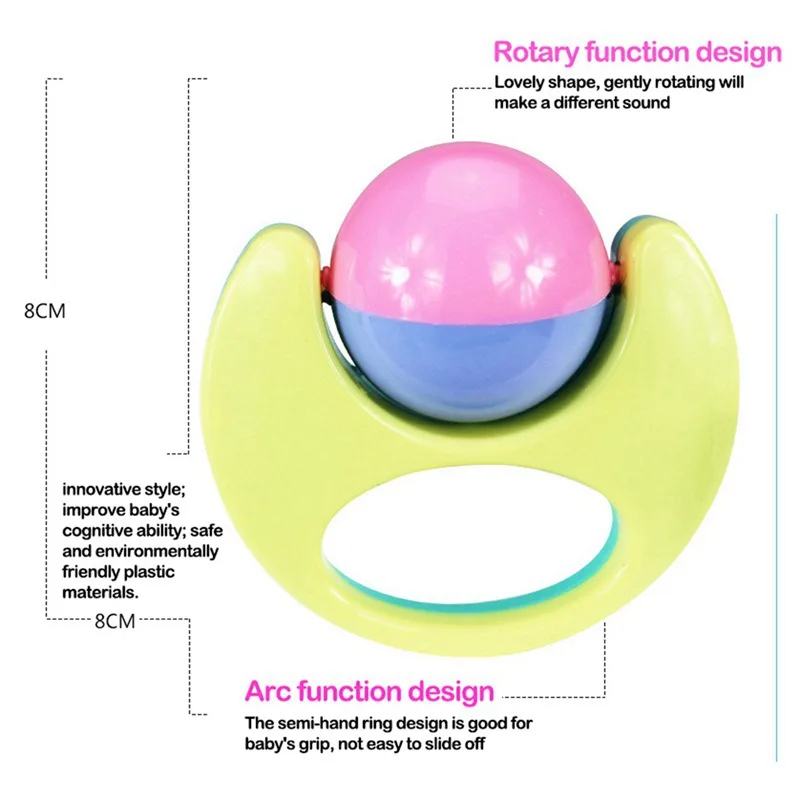 6 sets of baby teether rattle baby rattle newborn baby 0-1 educational toys rattle suit combination
6 sets of baby teether rattle baby rattle newborn baby 0-1 educational toys rattle suit combination