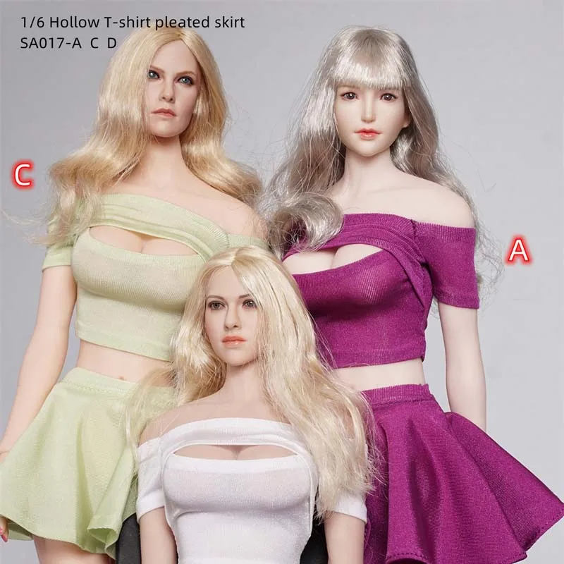 Женская модель 1/6, детали для детской модели, плиссированная юбка, Tbl, кукла, модель 12 дюймов, экшн-Фигурка «сделай сам»
Женская модель 1/6, детали для детской модели, плиссированная юбка, Tbl, кукла, модель 12 дюймов, экшн-Фигурка «сделай сам»