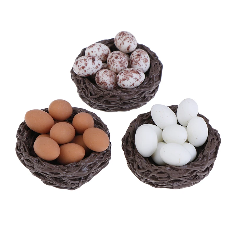 10pcs Dollhouse Eggs and nest 1/12 Scale Dollhouse Miniature Simulation Eggs Food Model Pretend Play Kitchen Mini Doll Toy
10pcs Dollhouse Eggs and nest 1/12 Scale Dollhouse Miniature Simulation Eggs Food Model Pretend Play Kitchen Mini Doll Toy