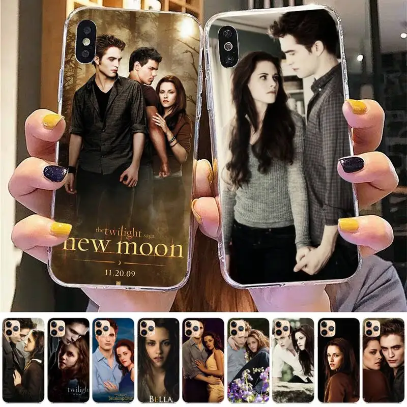 TV Twilight Isabella Edward Cullen Phone Case for iphone 13 8 7 6 6S Plus X 5S SE 2020 XR 11 12 pro XS MAX
TV Twilight Isabella Edward Cullen Phone Case for iphone 13 8 7 6 6S Plus X 5S SE 2020 XR 11 12 pro XS MAX