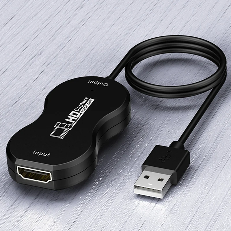 HDMI 1080P HD Video Capture Card HDMI To USB2.0 Computer Game Capture Card, for PS4/Switch/ 
HDMI 1080P HD Video Capture Card HDMI To USB2.0 Computer Game Capture Card, for PS4/Switch/