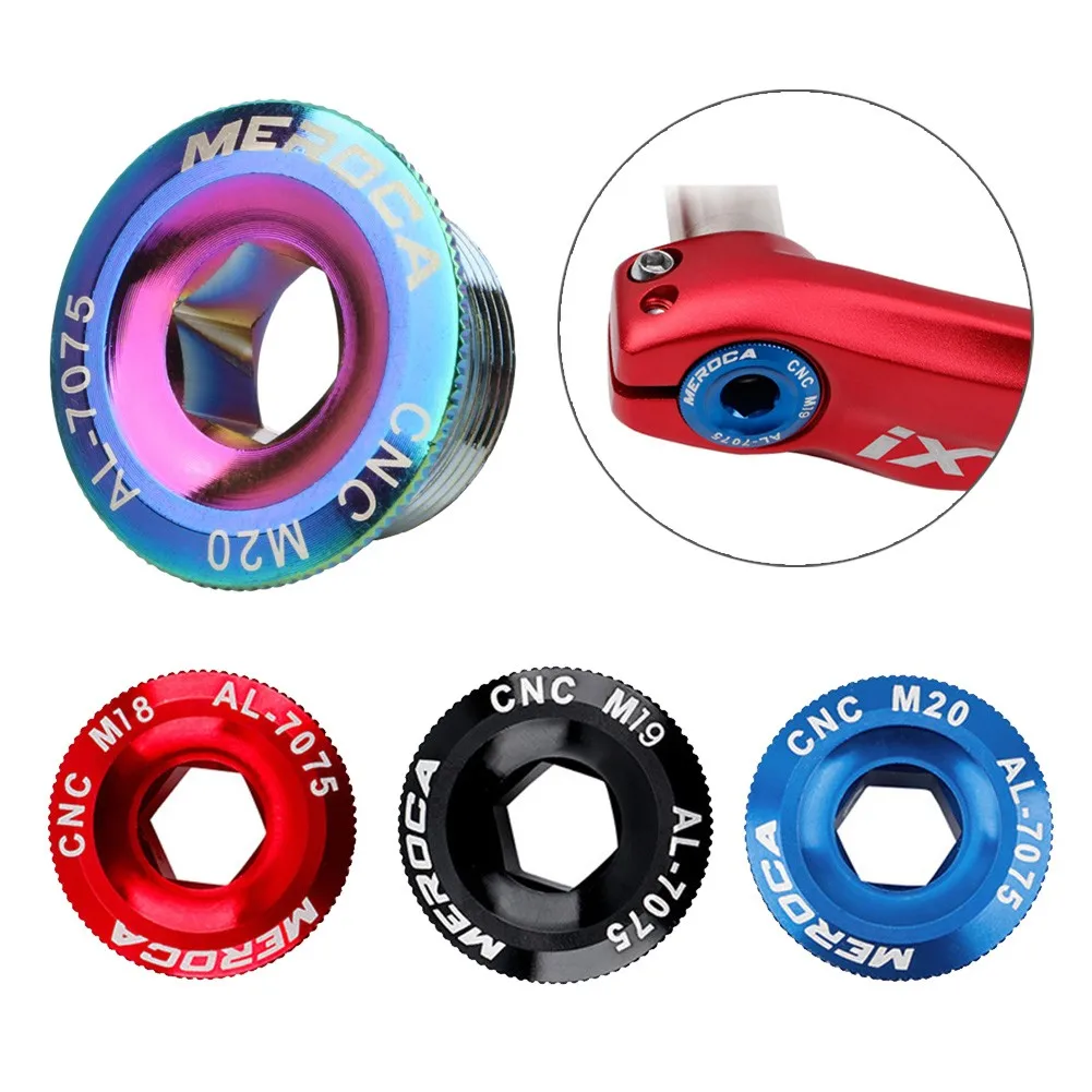 Crank Bolt Cover Cap Road/MTB Bike Aluminum Alloy Crank Arm Fixing Bolt Crank Cover Crankset Screws M18/M19/M20 Bike Accessories
Crank Bolt Cover Cap Road/MTB Bike Aluminum Alloy Crank Arm Fixing Bolt Crank Cover Crankset Screws M18/M19/M20 Bike Accessories