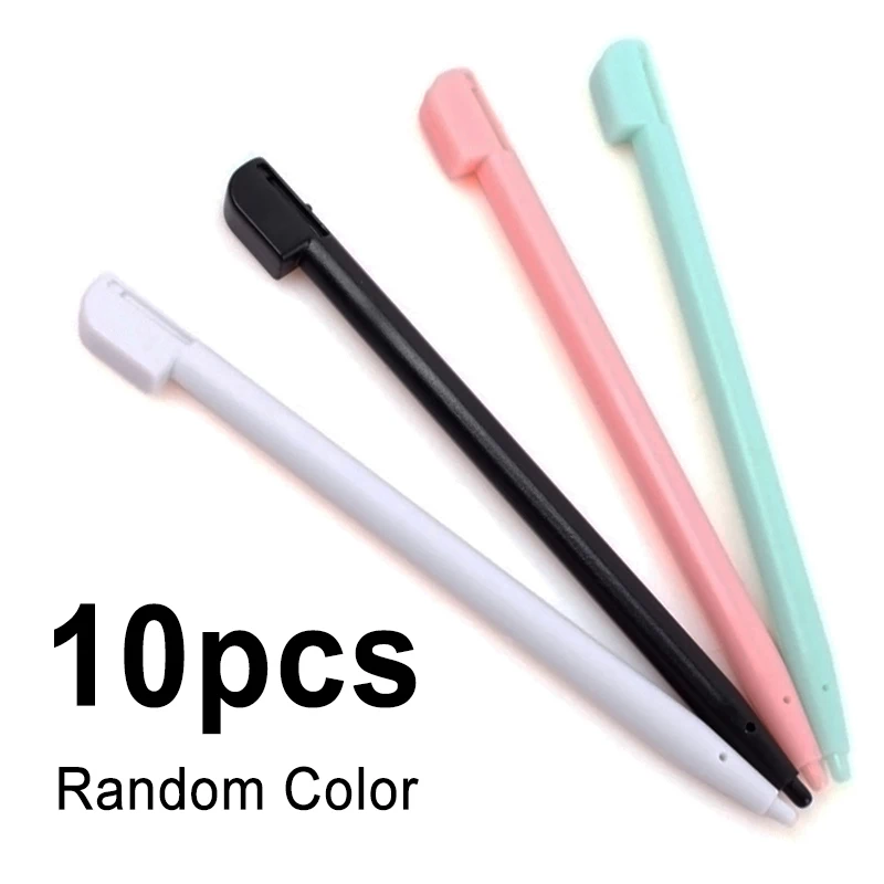 

10pcs Color Touch NDS Stylus Pen for Nintendo DS Lite DSL NDSL New Plastic Game Video Stylus Pen Game Accessories Random Color