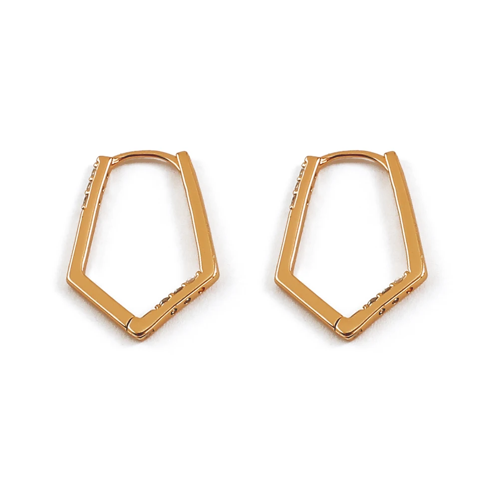 Simple Fashion Geometric Design Zircon Drop Earrings Environmental Copper for Women Men Party European Style Jewelry Gifts
Simple Fashion Geometric Design Zircon Drop Earrings Environmental Copper for Women Men Party European Style Jewelry Gifts