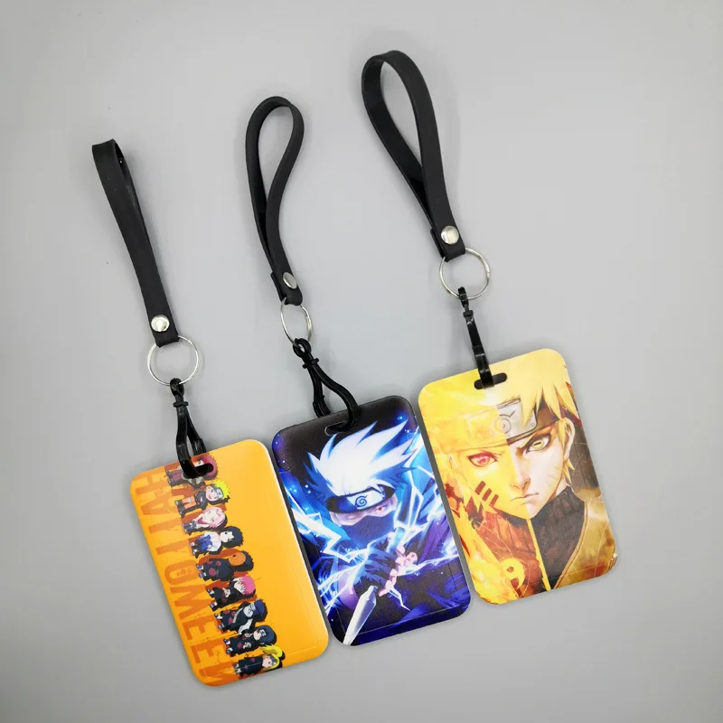 Original Naruto Anime PVC Card Cover Sasuke Uzumaki Kakashi Hard Shell Protective Sleeve Cartoon Student Lanyard ID Card Holders
Original Naruto Anime PVC Card Cover Sasuke Uzumaki Kakashi Hard Shell Protective Sleeve Cartoon Student Lanyard ID Card Holders