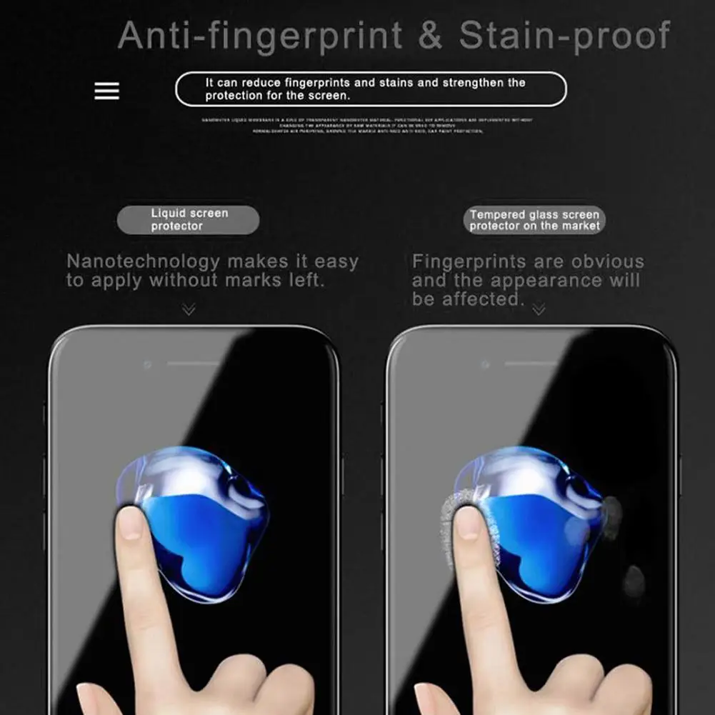 1 PCS Bottle Nano Liquid Screen Protector For iPhone Protector 6 Plus Curved Film 7 Pro 11 8 Anti-scratch Glass Universal X A3T8 
1 PCS Bottle Nano Liquid Screen Protector For iPhone Protector 6 Plus Curved Film 7 Pro 11 8 Anti-scratch Glass Universal X A3T8