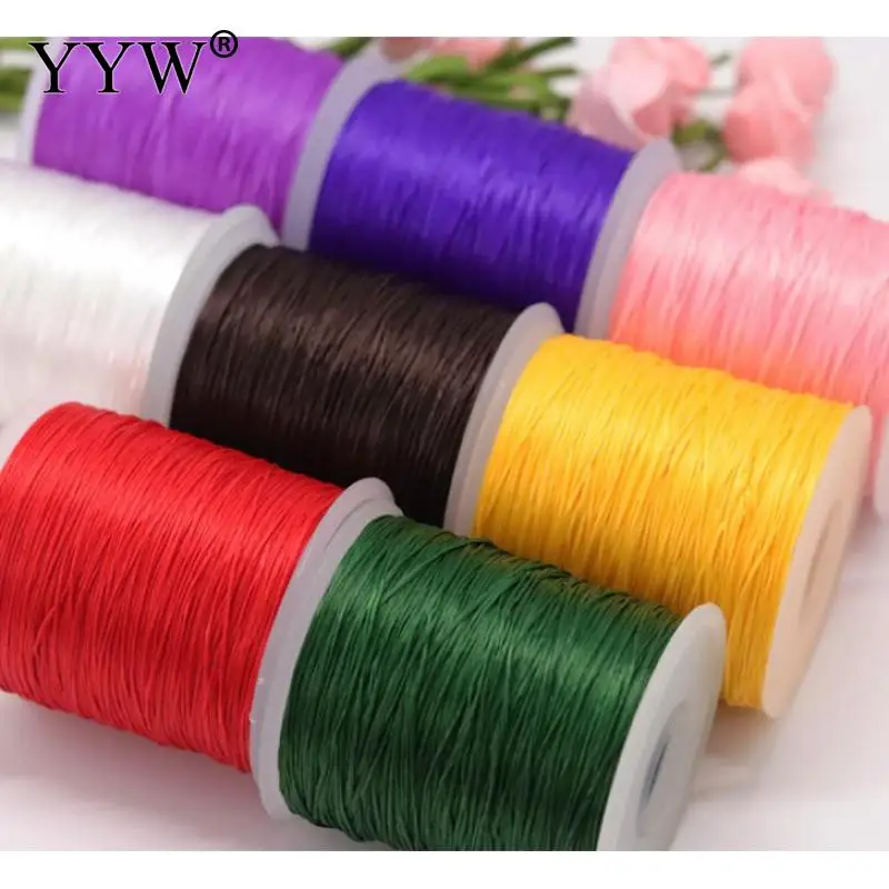 

Wholesale 500m/Spool Fahion Cord Jewelry Polyamide plated hardwearing High Quality Diy Beading Braided Bracelet Jewelry Making