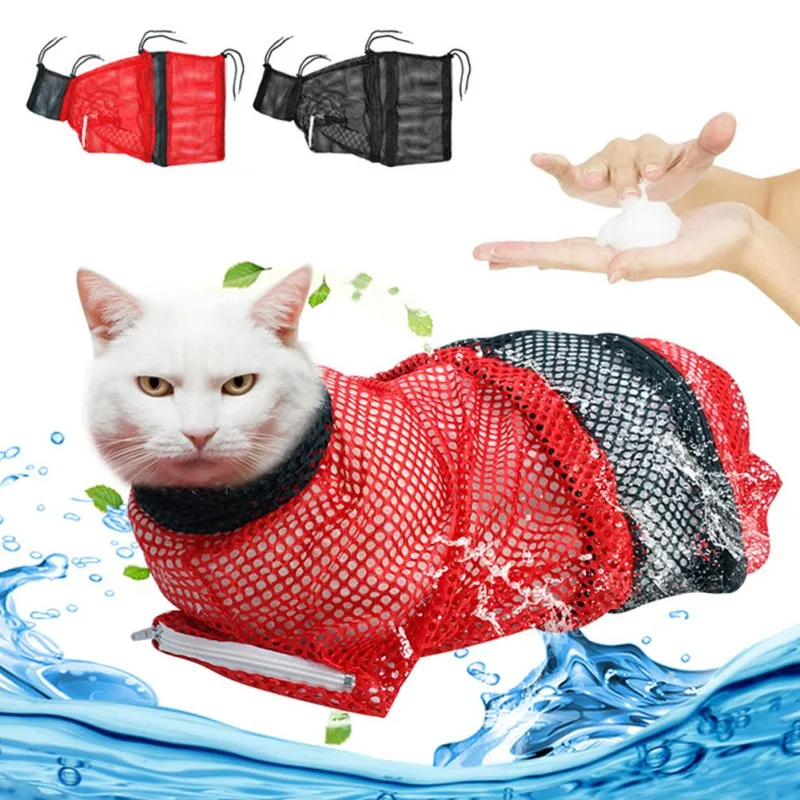 Mesh Cat Bathing Bag Cats Grooming Washing Bags Cat Bath Clean Bag No Scratching Bite Restraint Cats Supplies Nail Cutting X
Mesh Cat Bathing Bag Cats Grooming Washing Bags Cat Bath Clean Bag No Scratching Bite Restraint Cats Supplies Nail Cutting X