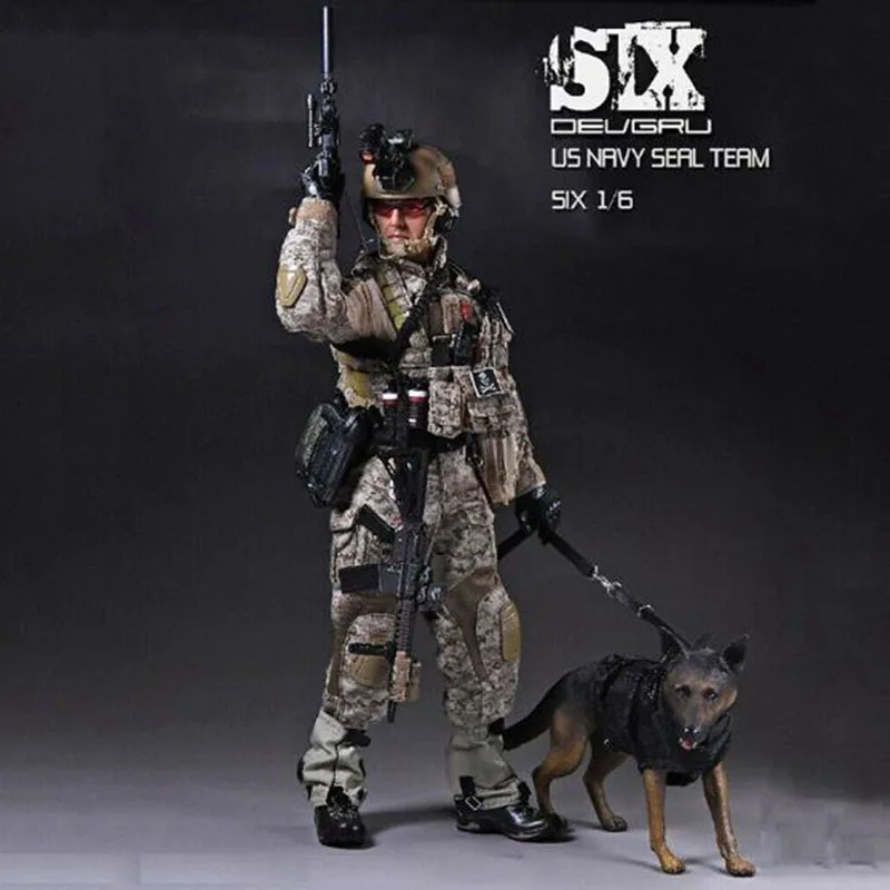 In stock 1/6 scale PLAYHOUSE PH US military Navy soldier Seal Team 6 double K9 with dog figure toys
In stock 1/6 scale PLAYHOUSE PH US military Navy soldier Seal Team 6 double K9 with dog figure toys