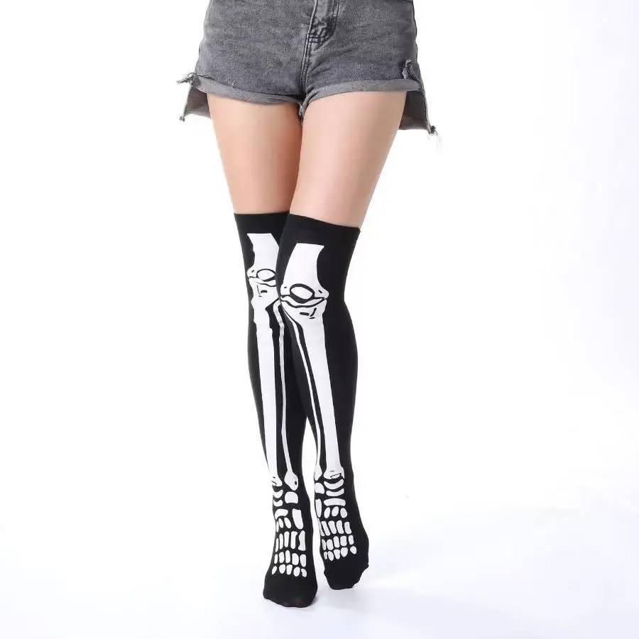 Knee Length Skeleton Feet Socks Funny Personality Skeleton Feet Socks Realistic Skeleton Feet Socks 3D Medium Stockings
Knee Length Skeleton Feet Socks Funny Personality Skeleton Feet Socks Realistic Skeleton Feet Socks 3D Medium Stockings