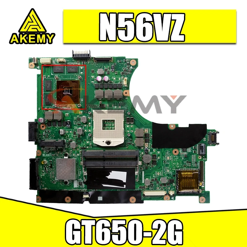 N56VZ Laptop motherboard GT650-2G for ASUS N56VM N56VB N56VZ N56VJ N56V original mainboard test 100% OK
N56VZ Laptop motherboard GT650-2G for ASUS N56VM N56VB N56VZ N56VJ N56V original mainboard test 100% OK