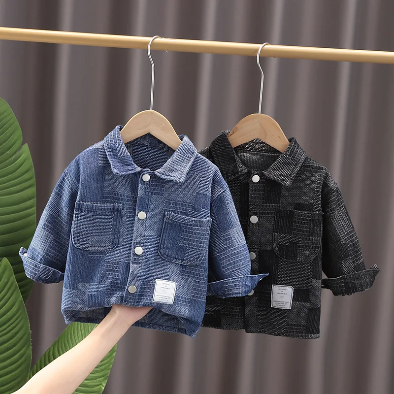 2022 boy's coat spring autumn denim jacket handsome baby jackets cowboy children's Coats pocket casual Jackets Kids top Outerwea
2022 boy's coat spring autumn denim jacket handsome baby jackets cowboy children's Coats pocket casual Jackets Kids top Outerwea