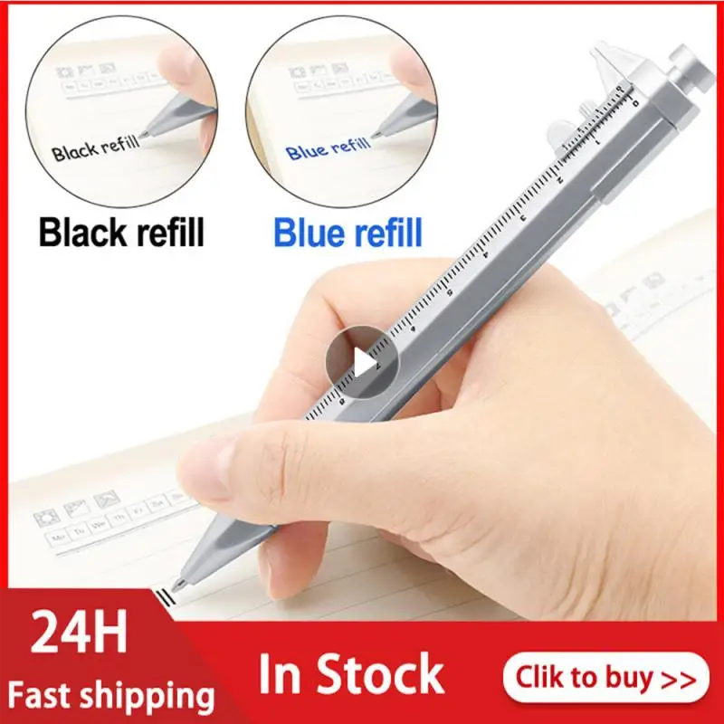 1PC Plastic Multifunction 0.5mm Gelink Pen Vernier Caliber Roller Ballpoint ScaleRuler Measuring Writing Instrument Stationery
1PC Plastic Multifunction 0.5mm Gelink Pen Vernier Caliber Roller Ballpoint ScaleRuler Measuring Writing Instrument Stationery