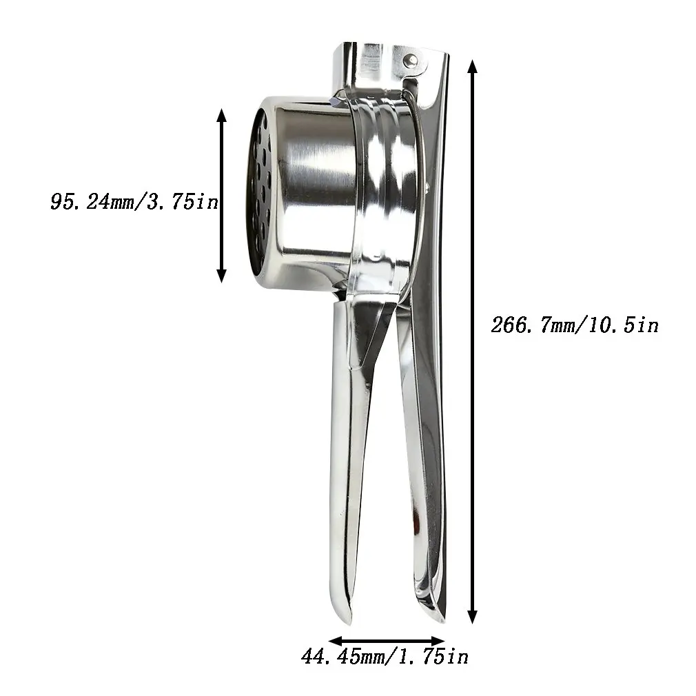 Stainless Steel Potato Drainer Manual Grinder Suitable For Potatoes Fruits Vegetables Baby Food Interchangeable Discs
Stainless Steel Potato Drainer Manual Grinder Suitable For Potatoes Fruits Vegetables Baby Food Interchangeable Discs