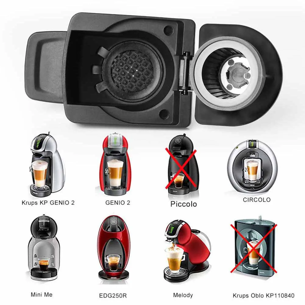 Coffee Capsule Converter For Nespresso Reusable Coffee Pods Converter Holder Coffee Accessories Home Solid Kitchen Coffee
Coffee Capsule Converter For Nespresso Reusable Coffee Pods Converter Holder Coffee Accessories Home Solid Kitchen Coffee