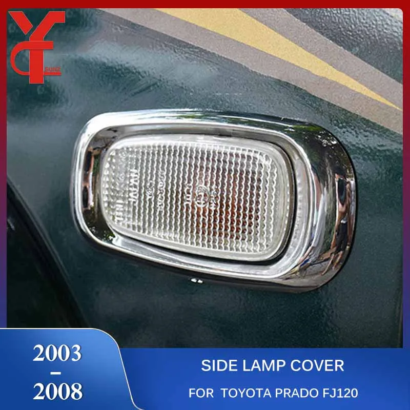 Крышка боковой лампы из АБС-пластика для Toyota Prado Fj120 Land Cruiser 120 2003 2004 2005 2006 2007 2008
Крышка боковой лампы из АБС-пластика для Toyota Prado Fj120 Land Cruiser 120 2003 2004 2005 2006 2007 2008