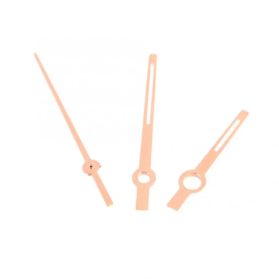3pcs/set Men Rose gold Watch Second Minute Hour Hands DIY Replacement Tools Kit for 8200 Movement Needle Repair Part | Наручные часы