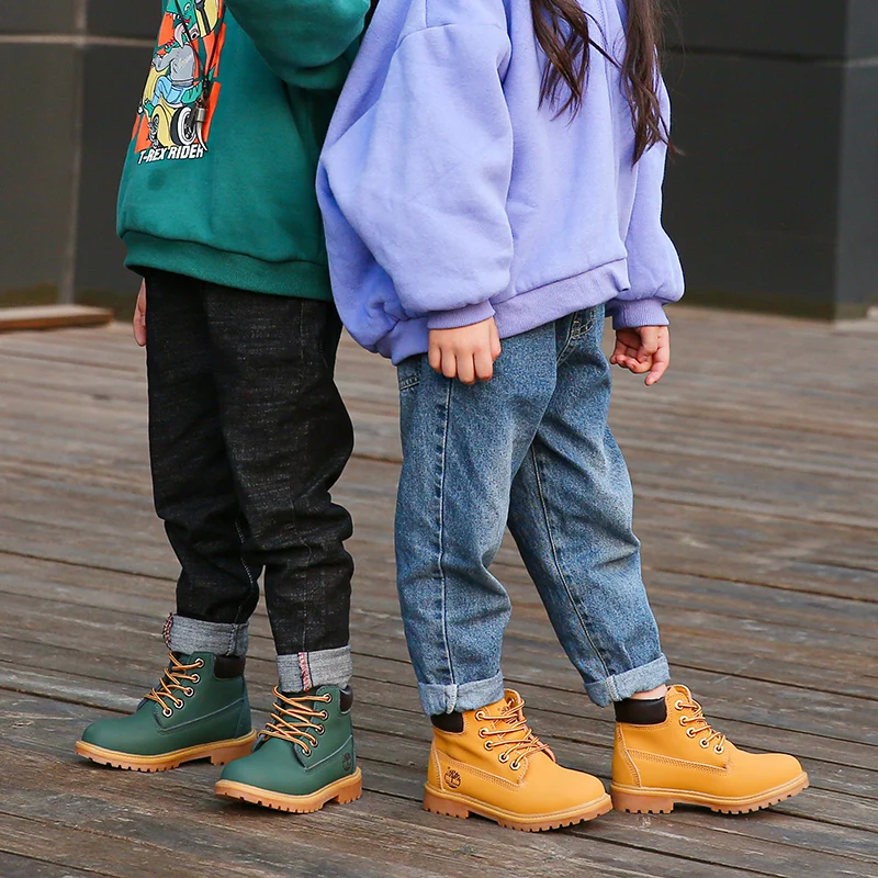 2021 Autumn-Winter New Children's Fashion Casual Martin Boots Plush Outdoor Non-Slip Leather Shoes Unisex Boots for Kids Girls
2021 Autumn-Winter New Children's Fashion Casual Martin Boots Plush Outdoor Non-Slip Leather Shoes Unisex Boots for Kids Girls
