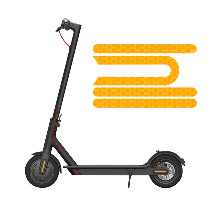 4pcs Xiaomi Mijia M365 Pro Electric Scooter Reflective Stickers Increase Safety Front and Rear Wheel Protective Shell Reflectors
4pcs Xiaomi Mijia M365 Pro Electric Scooter Reflective Stickers Increase Safety Front and Rear Wheel Protective Shell Reflectors