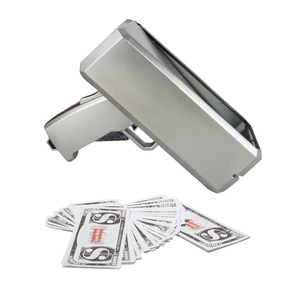 Golden Black Money Shooter Paper Playing Make It Rain Toy Shooter Handheld Cash Ejector Fake Bill Dispenser With Play Money 10
Golden Black Money Shooter Paper Playing Make It Rain Toy Shooter Handheld Cash Ejector Fake Bill Dispenser With Play Money 10