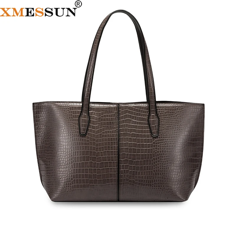 Сумка для покупок XMESSUN, из натуральной крокодиловой кожи
Сумка для покупок XMESSUN, из натуральной крокодиловой кожи